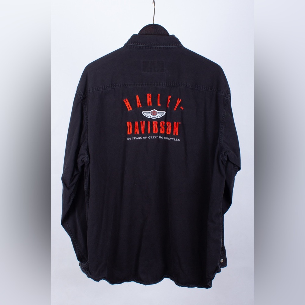 Vintage Harley-Davidson Black 100‎ Year Anniversary Shirt